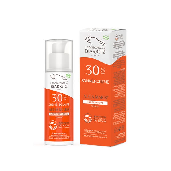ALGA MARIS SONNENCREME GESICHT BIO LSF 30 50 ml