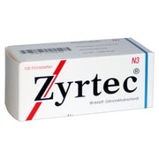 Zyrtec 10 mg Filmtabletten 100 St