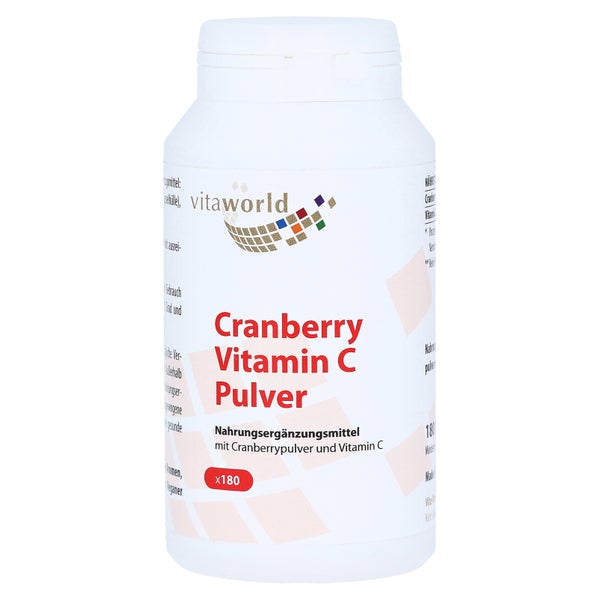 Cranberry PLUS C 400 mg Kapseln 180 St