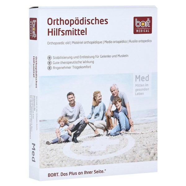 BORT Kniebandage M schwarz 1 St