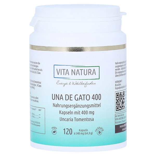 UNA DE GATO 400 mg Kapseln 120 St