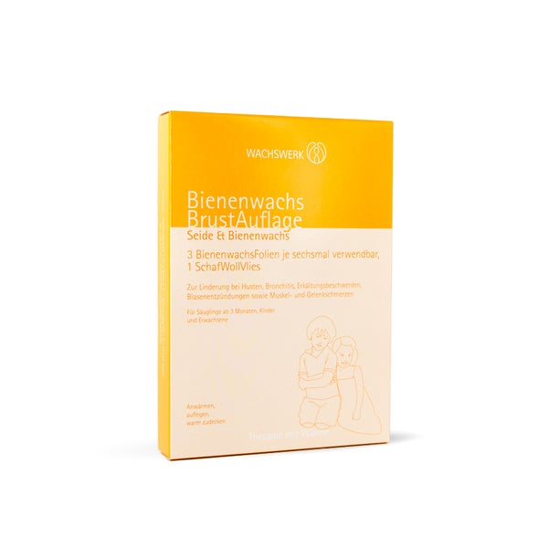 Bienenwachs BrustAuflage 3 St