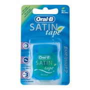 ORAL B Zahnseide Satintape blau Blisterkarte 1 St