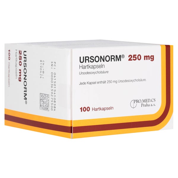 Ursonorm 250 mg Hartkapseln 100 St