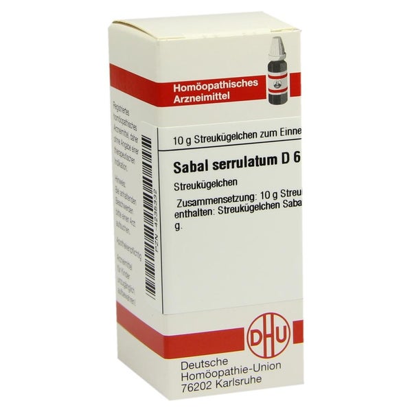 Sabal Serrulatum D 6 Globuli 10 g