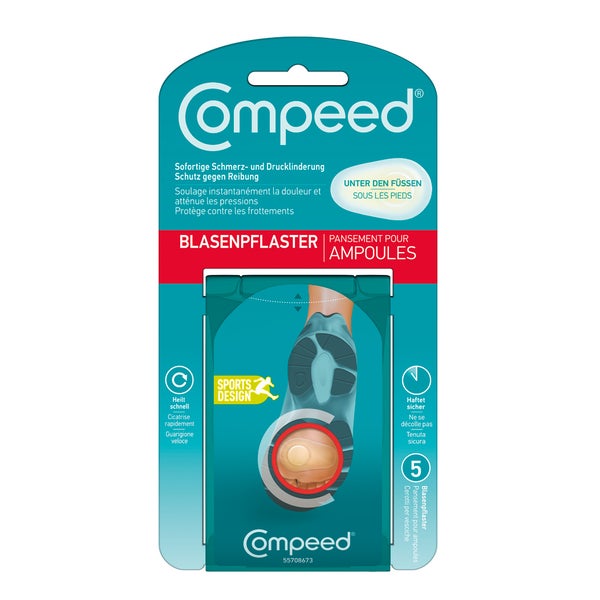 Compeed Blasenpflaster Unter den Füßen 5 St