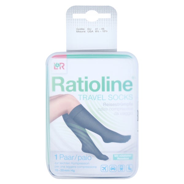 Ratioline Travel Socks Gr.41-45 2 St