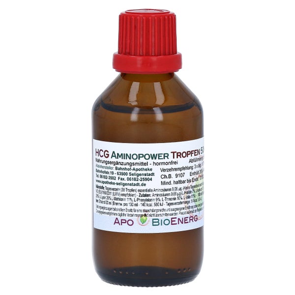 HCG Aminopower Tropfen Kurpackung 50 ml