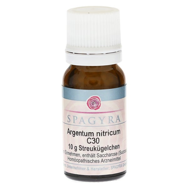 Argentum Nitricum C 30 Globuli 10 g