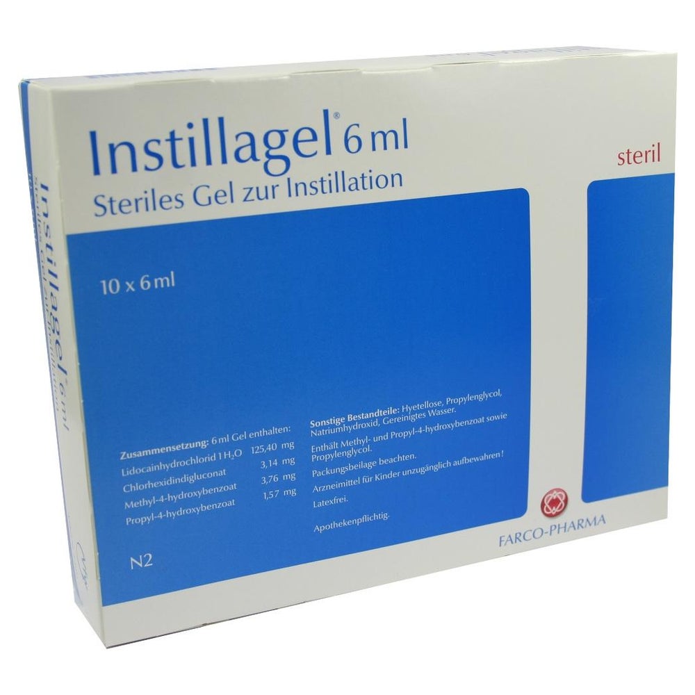 Instillagel 10X6 ml