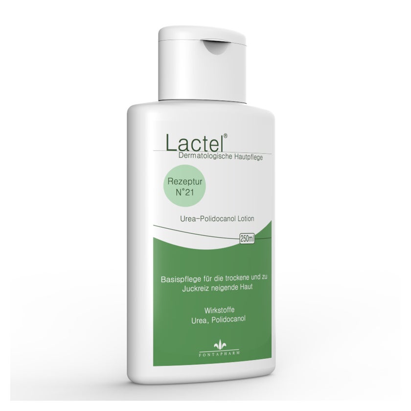 Lactel Nr.21 5% Urea P Lotion mit Polidocanol 250 ml