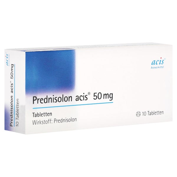 Prednisolon ACIS 50 mg Tabletten 10 St