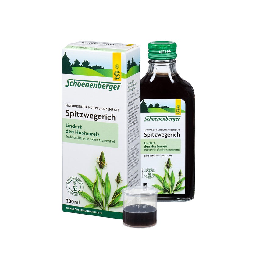 Schoenenberger Heilpflanzensaft Spitzwegerich 200 ml