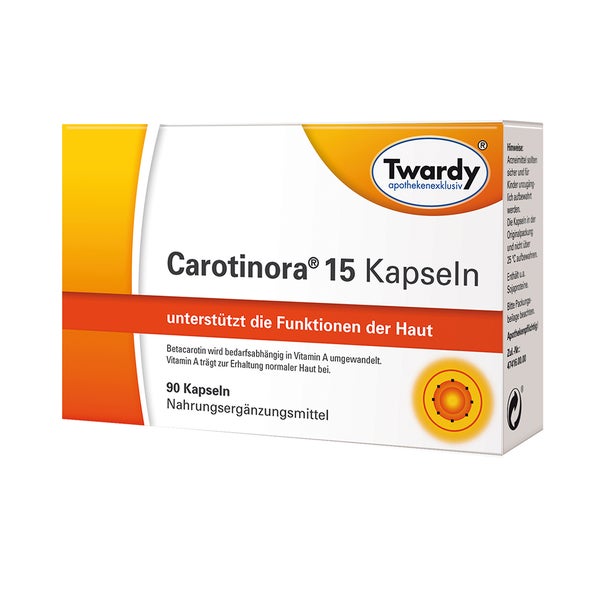 Carotinora 15 Kapseln 90 St