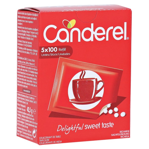 Canderel Nachfüllpackung Stückchen 500 St