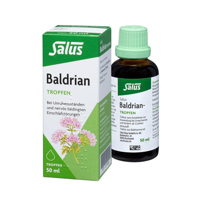 Baldrian Tropfen Baldriantinktur Bio Sal 50 ml