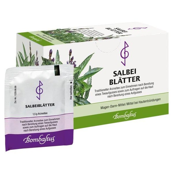 Salbeiblätter Tee Filterbeutel 20X1,5 g