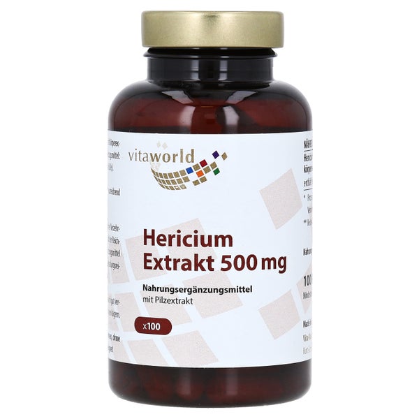 Hericium Extrakt 500 mg Kapseln 100 St