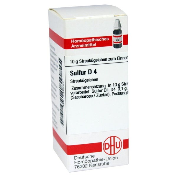 Sulfur D 4 Globuli 10 g