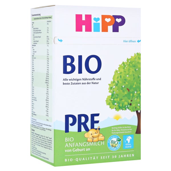 HIPP Pre Bio Anfangsmilch Pulver 600 g