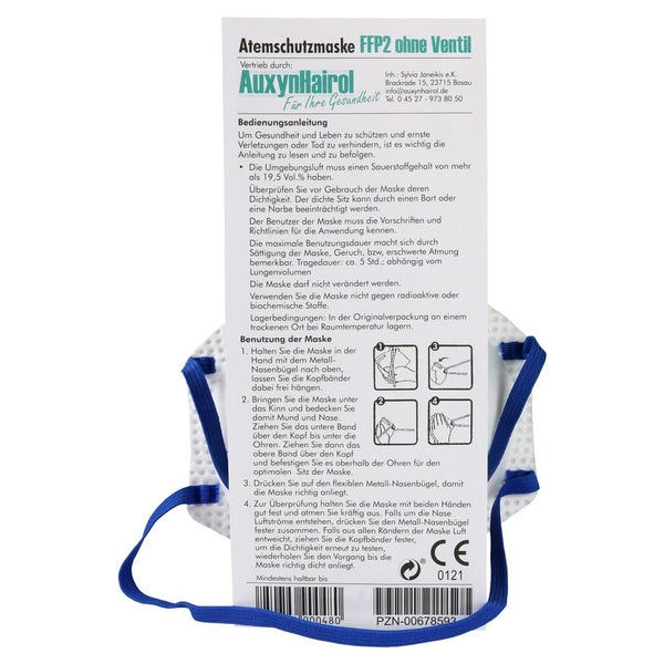 Mundschutz FFP2 Halbmaske 1 St