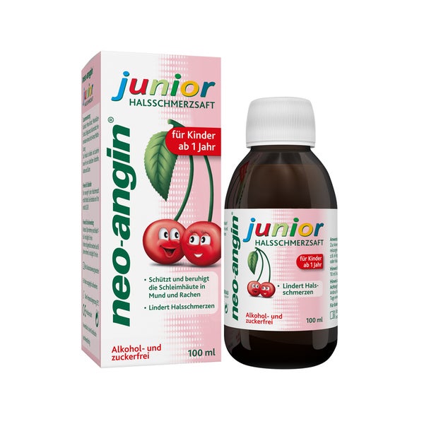 neo-angin junior Halsschmerzsaft 100 ml
