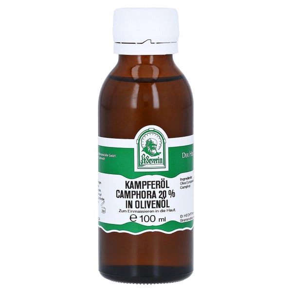 Kampferöl Camphora 20% in Olivenöl 100 ml