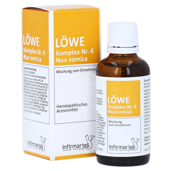 LÖWE Komplex Nr.6 Nux Vomic Tropfen 50 ml