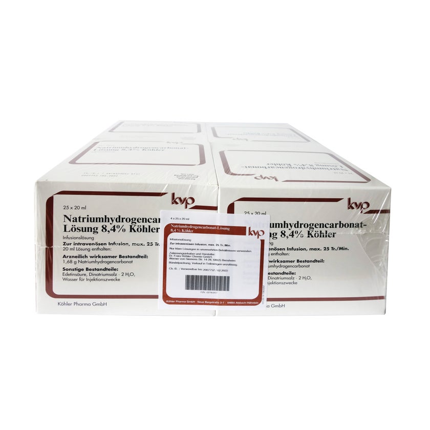 Natriumhydrogencarbonat-Lösung 8,4% Köhler 100X20 ml