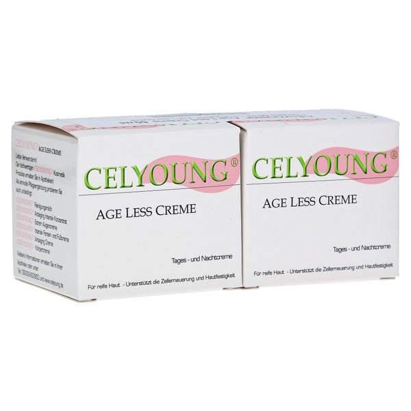 Celyoung age less Creme plus eine Gratis 2X50 ml