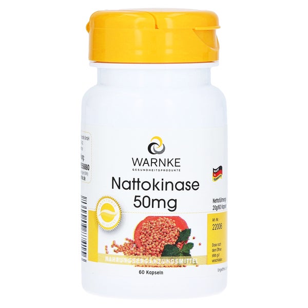 Nattokinase 50 mg Kapseln 60 St