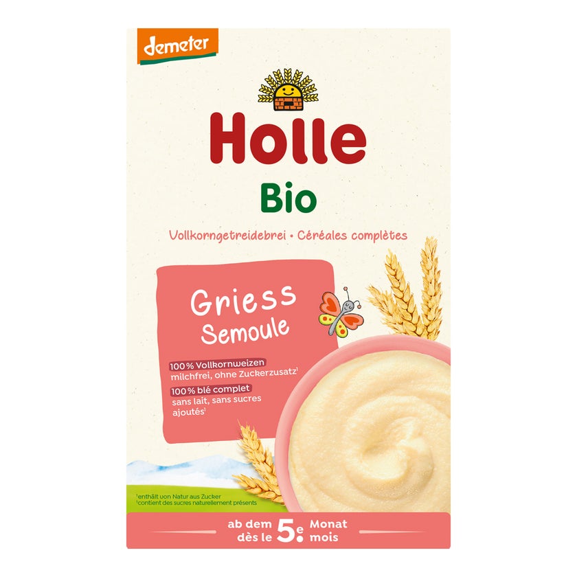 Holle Bio Babybrei Grieß 250 g
