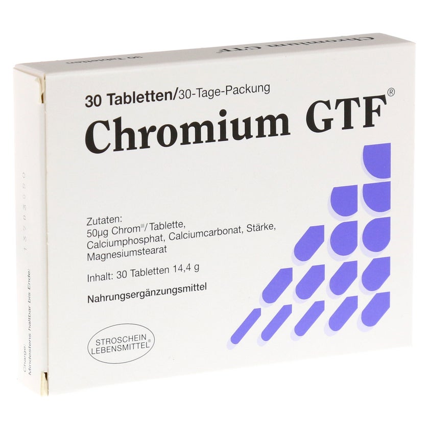 Chromium GTF Tabletten 30 St