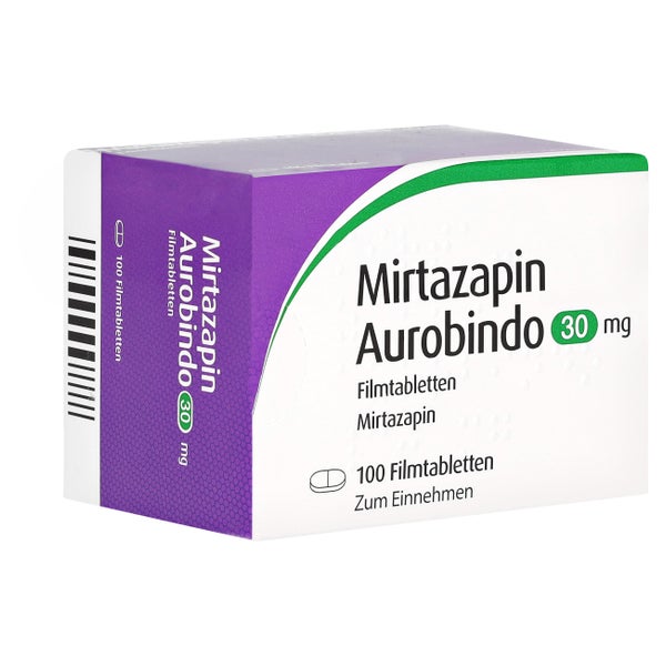 MIRTAZAPIN Aurobindo 30 mg Filmtabletten 100 St