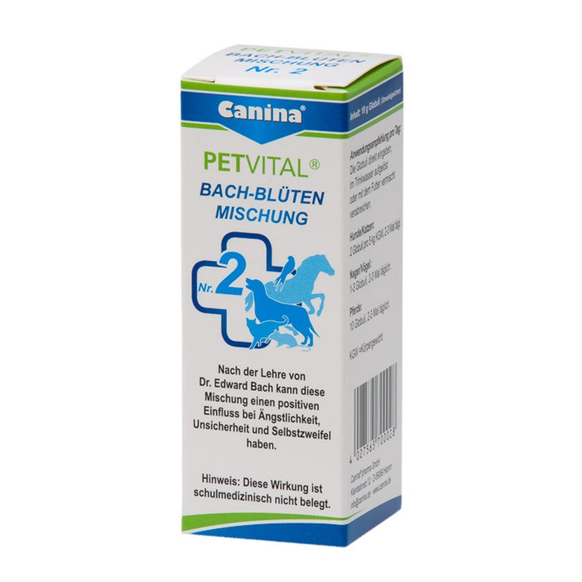 Petvital Bachblüten Nr.2 Globuli vet. 10 g