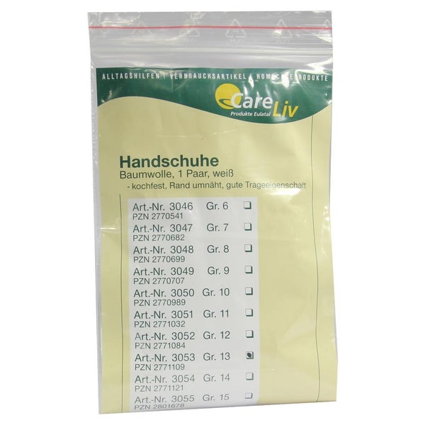 Handschuhe Baumwolle Gr.13 2 St