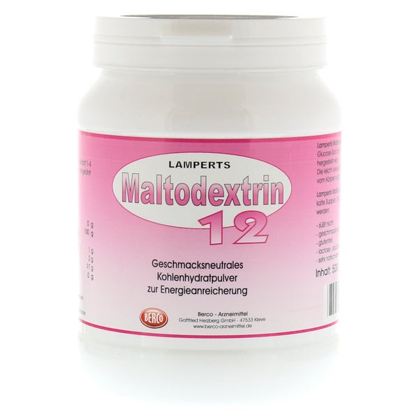 Maltodextrin 12 Lamperts Pulver 500 g