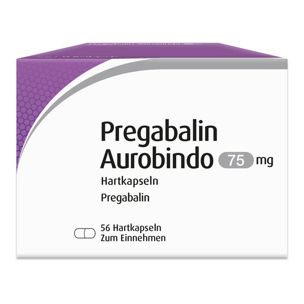 Pregabalin Aurobindo 75 mg Hartkapseln 56 St
