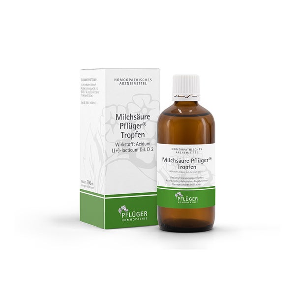 Milchsäure Pflüger Tropfen 100 ml