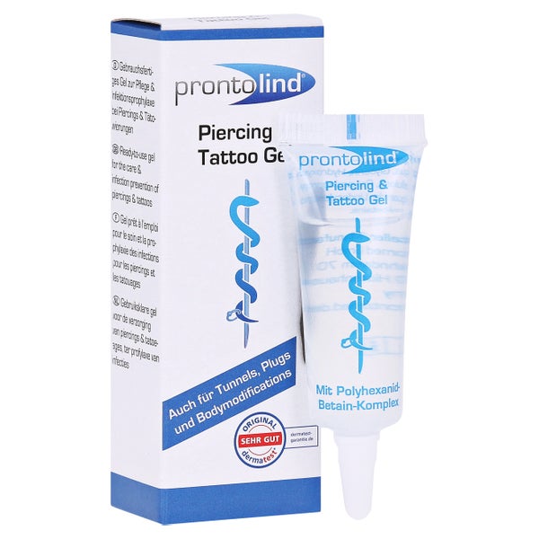 Prontolind Piercing und Tattoo Gel 10 ml