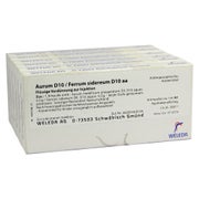Aurum D 10/ferrum sidereum D 10 aa Ampul 48X1 ml