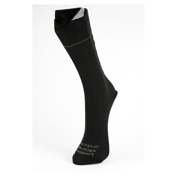Gr. 36 - 38 Silversoft® Protection - Diabetikersocken, Gelsocken, Schwarz 2 St