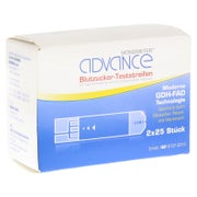 Produktabbildung: Advance Monometer Blutzucker Teststr.GDH 2X25 St
