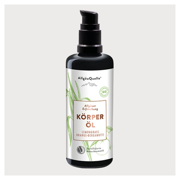 Bio Körperöl Allgäuer Erfrischung Pflegeöl 100 ml