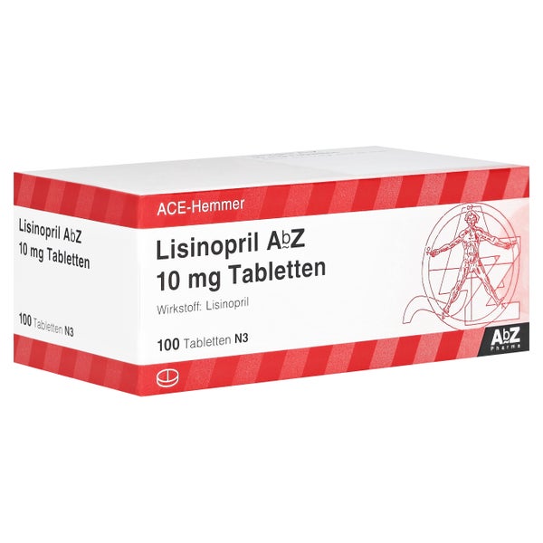 Lisinopril AbZ 10 mg Tabletten 100 St