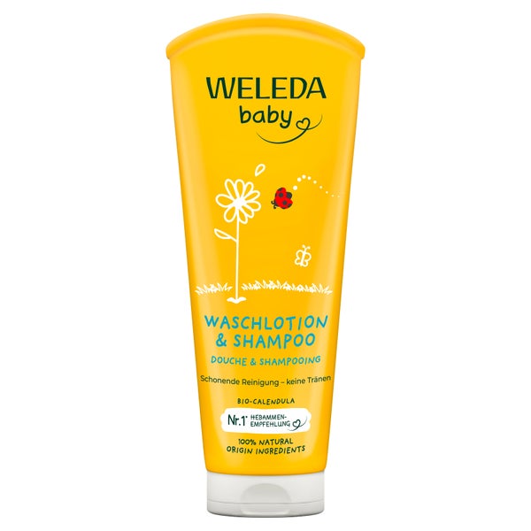 Weleda Calendula Waschlotion & Shampoo 200 ml