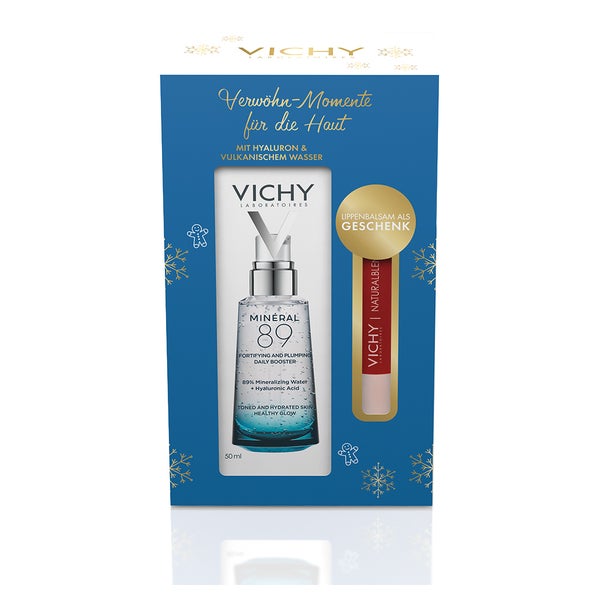VICHY Minéral 89 Hyaluron-Boost für eine reparierte Hautbarriere X-Mas Set 1 P