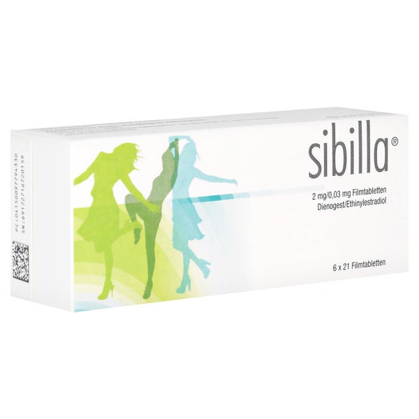 Sibilla 2 Mg/0,03 mg Filmtabletten 6X21 St