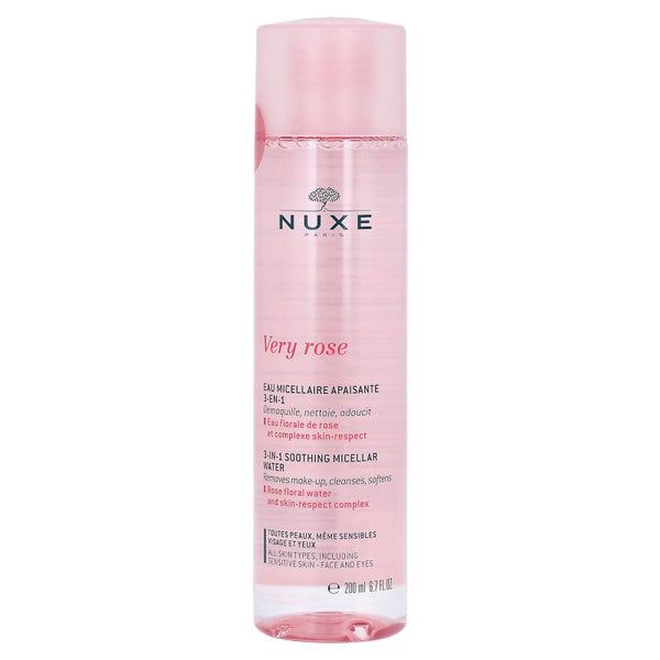 NUXE Very Rose - 3-in-1 beruhigendes Mizellenwasser 200 ml