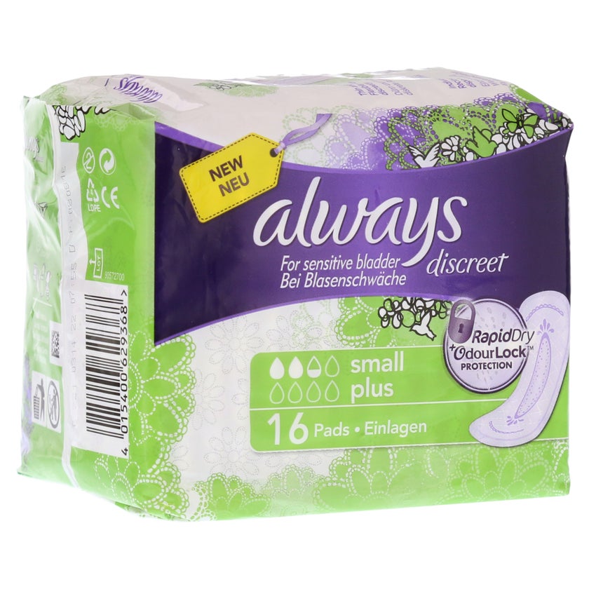Always Discreet Inkontinenz Einl.small p 16 St